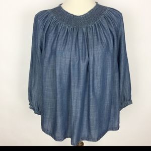 LOFT Peasant Blouse